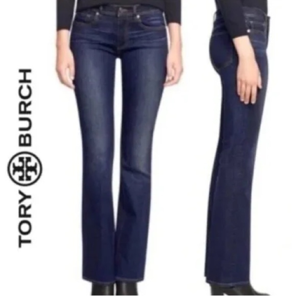 Tory Burch Classic Tory Boot Jeans
